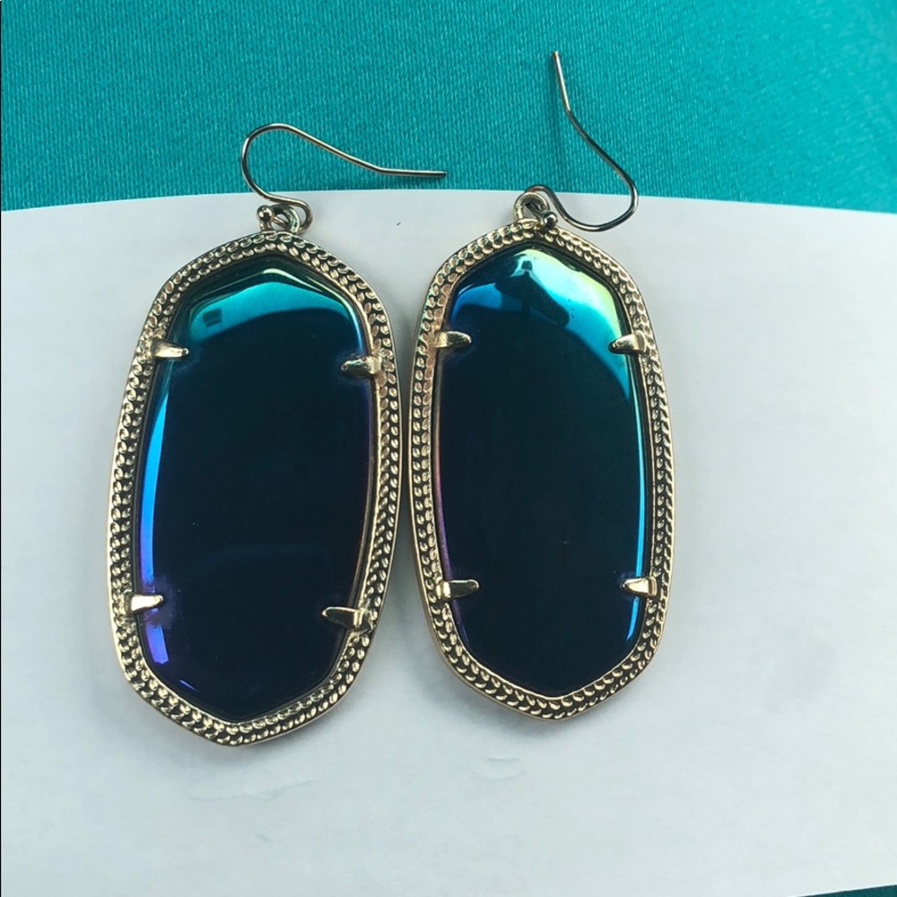 Kendra Scott Danielle Reversible Black/Iridescent